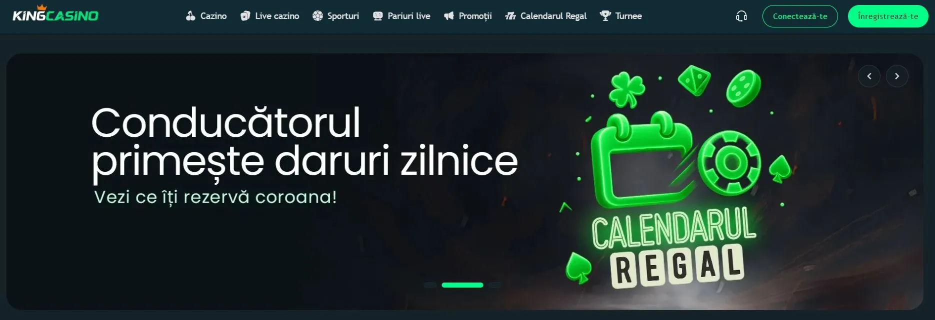 Lista cazinouri online King Casino